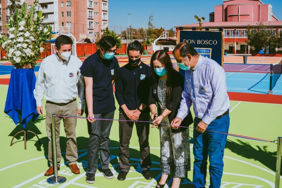 [VIDEO] Inauguración y bendición de nuevo complejo de multicanchas en el LAB