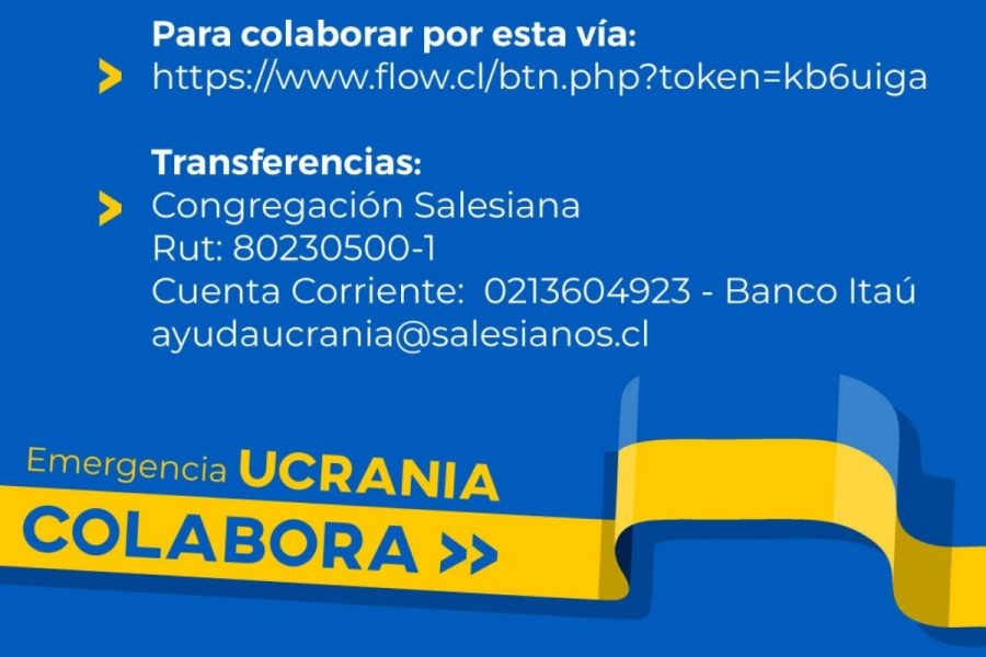 Súmate a la iniciativa salesiana en apoyo a Ucrania