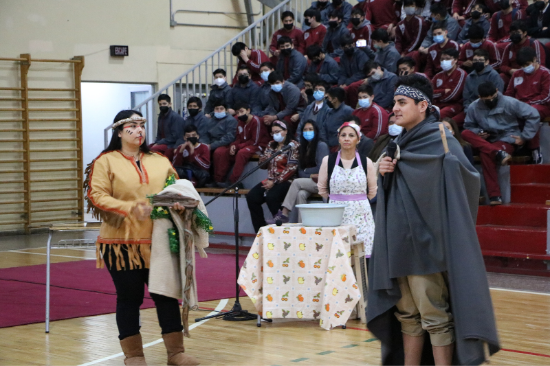 Celebración de la semana del libro en el Instituto Don Bosco Punta Arenas