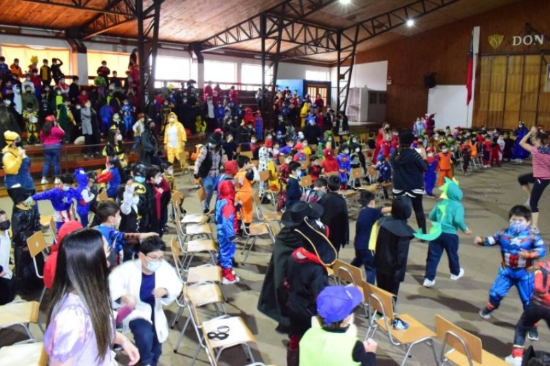 Celebración día del estudiante en Instituto Salesiano de Valdivia