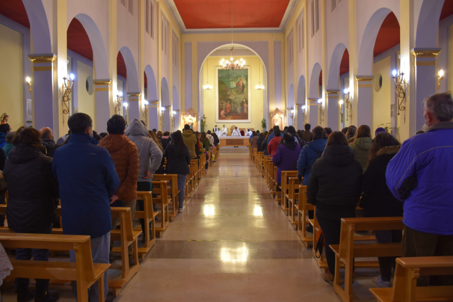 Familia Salesiana de Puerto Natales celebró a María Auxiliadora