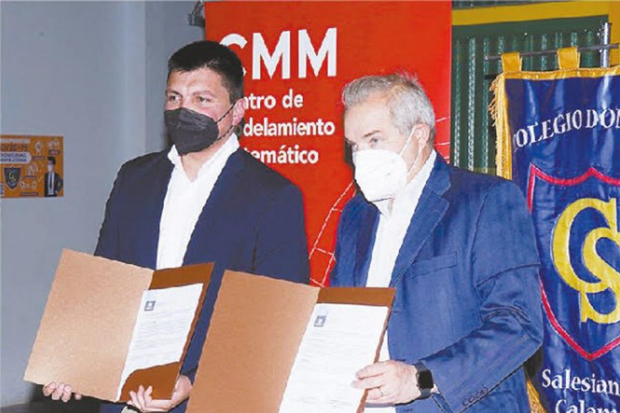 Salesianos Calama  recibió visita del  nuevo presidente del  directorio de Codelco