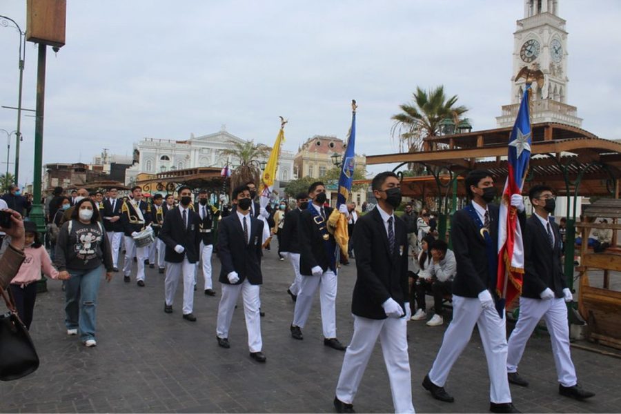 Colegio Salesiano participó en bienvenida a nuevo obispo de Iquique