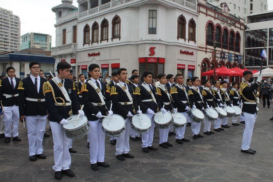 Colegio Salesiano participó en bienvenida a nuevo obispo de Iquique