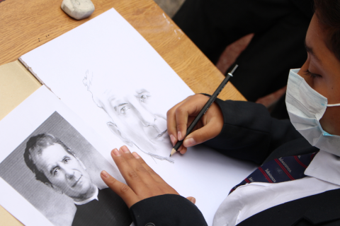 Concurso de dibujo celebró los 122 años del Colegio Salesiano de La Serena