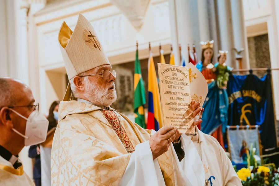 El regalo de un nuevo santuario mariano para Santiago