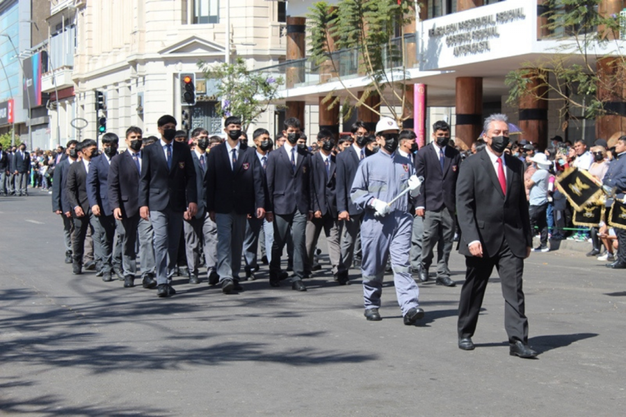 Don Bosco Antofagasta celebra sus 20 años con desfile institucional