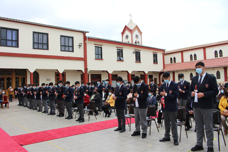 Estudiantes de Salesianos La Serena realizaron sacramento de la Confirmación