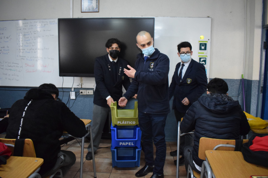 Inauguración Punto Limpio Sede Sur Salesianos Talca