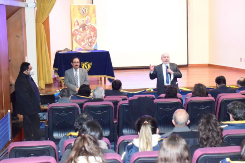 Visita de animación inspectorial al Instituto Salesiano de Valdivia