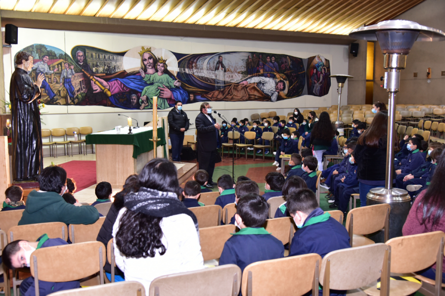 P. Carlo Lira visita presencia salesiana de Concepción