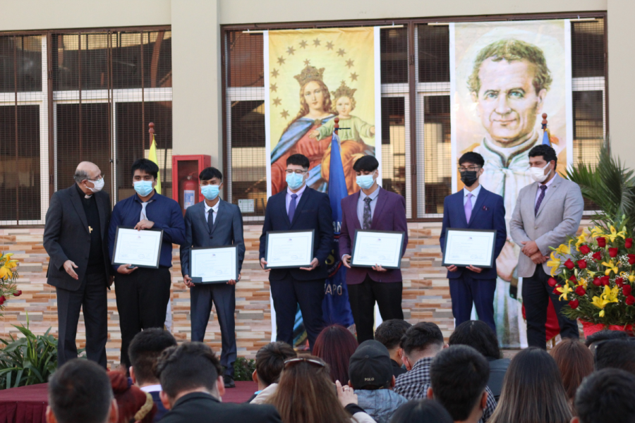 Ceremonia de titulación en Salesianos Copiapó