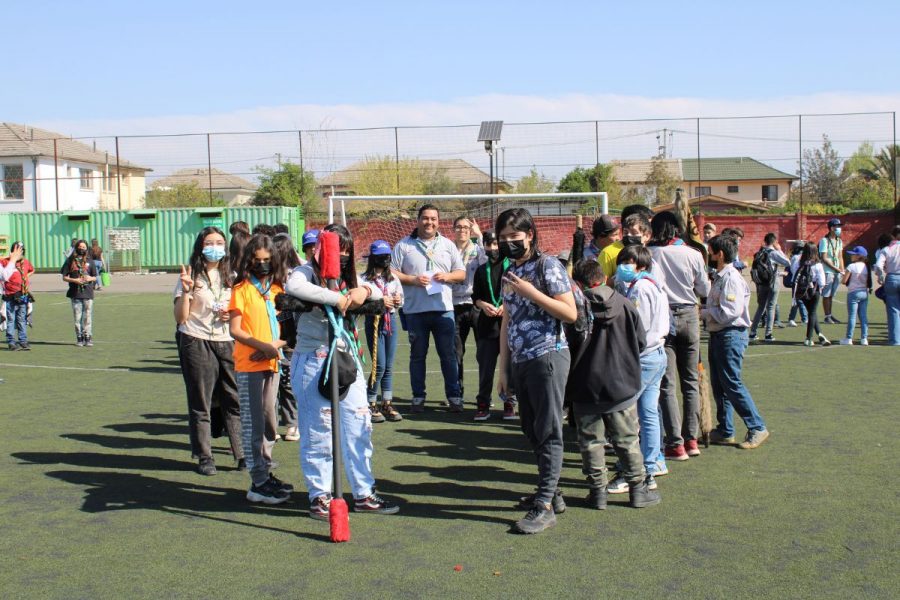 Liceo Arriarán Barros sede de encuentro de guías y scouts