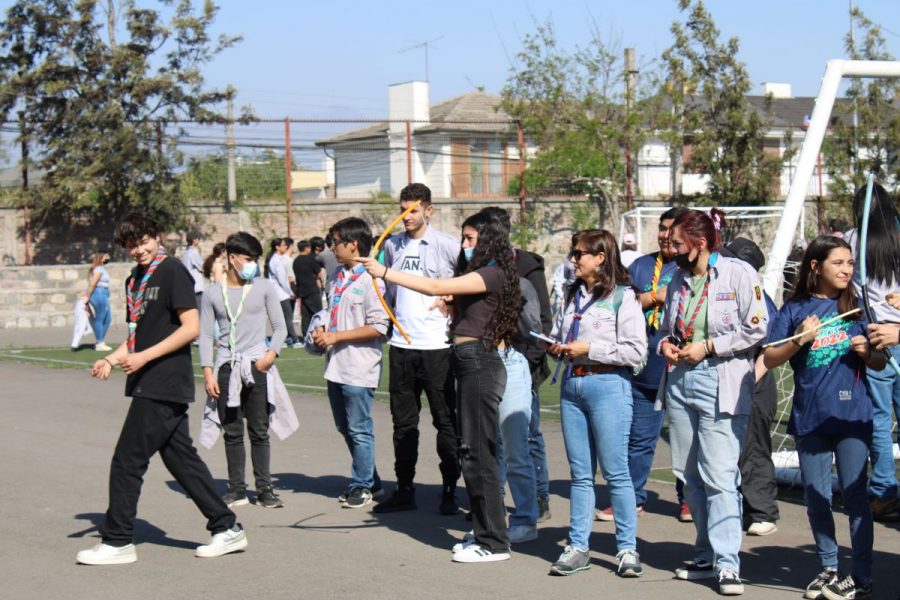 Liceo Arriarán Barros sede de encuentro de guías y scouts