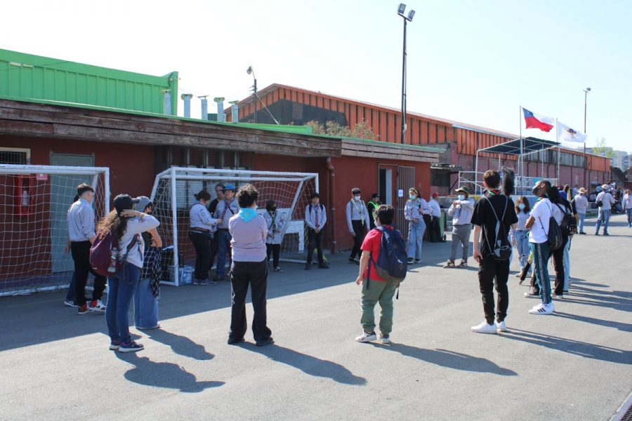 Liceo Arriarán Barros sede de encuentro de guías y scouts