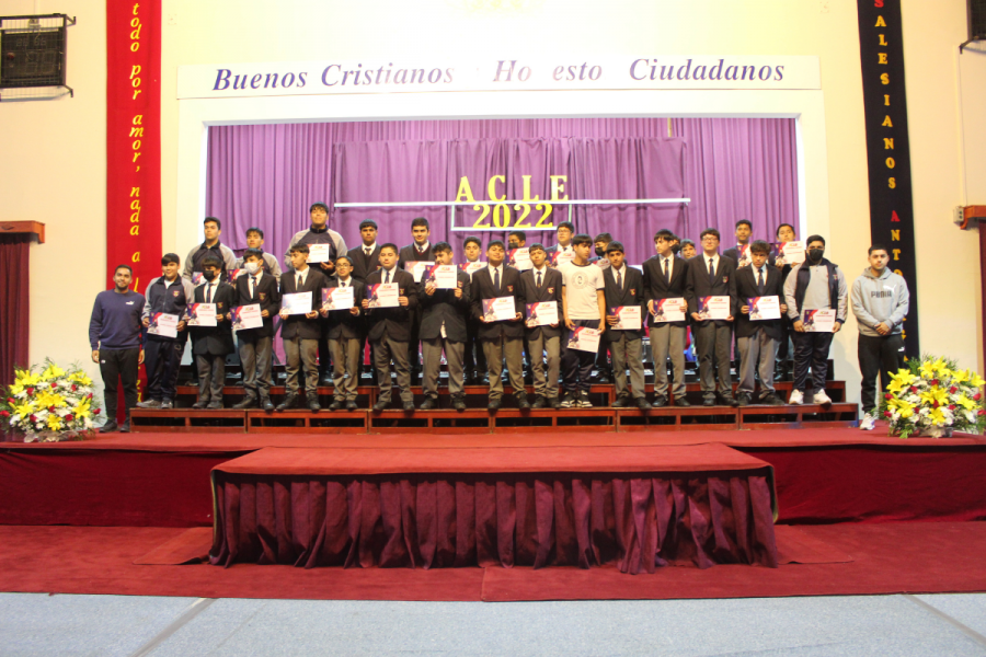 Cierre de academias 2022 Don Bosco Antofagasta