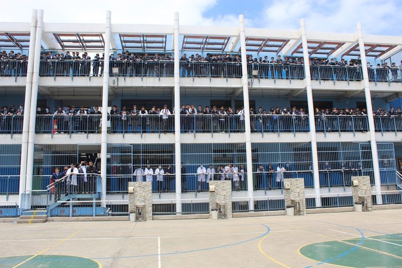 Último día de clases estudiantes cuartos medios Don Bosco Antofagasta