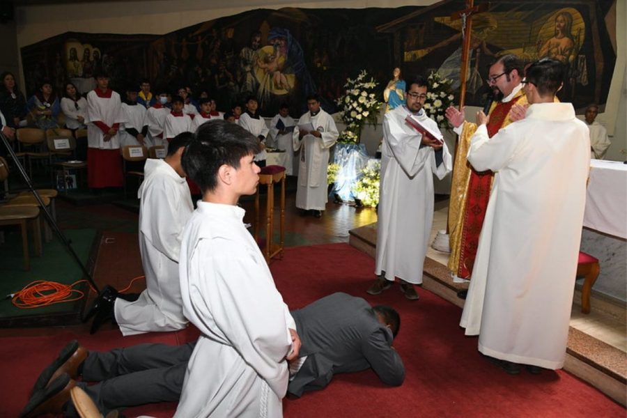 Felipe González realizó profesión perpetua como Salesiano Coadjutor