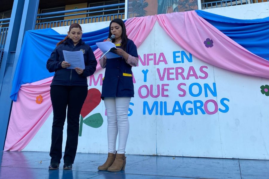 Colegio Domingo Savio inaugura Mes de María