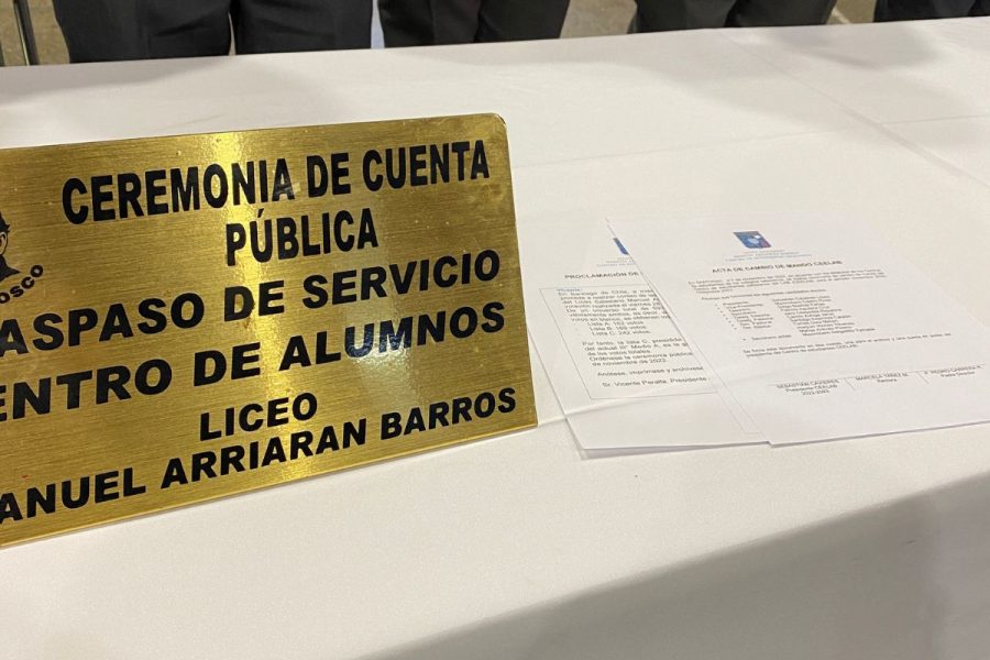 Liceo Manuel Arriarán Barros recibió a nuevo Centro de Estudiantes