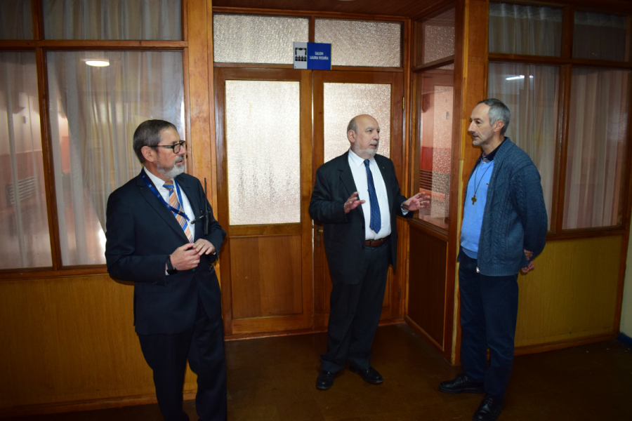 Continúa visita extraordinaria en Valdivia y Universidad Católica Silva Henríquez