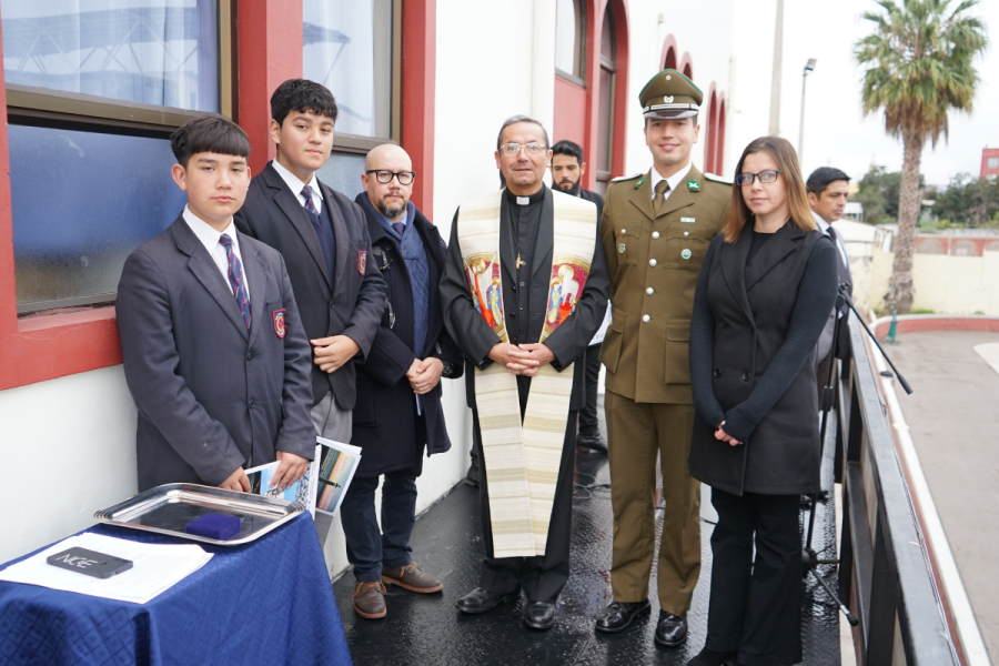 Colegio Salesiano de La Serena realizó acto del Día del Carabinero