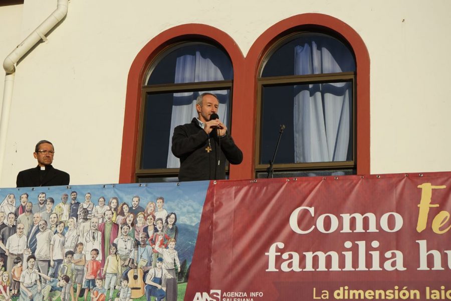 P. Gabriel Romero visitó Salesianos La Serena