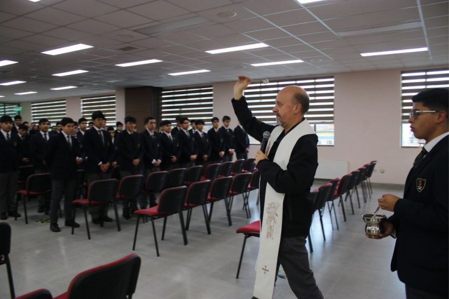 Vicario del Rector Mayor bendijo salón en Salesianos Concepción