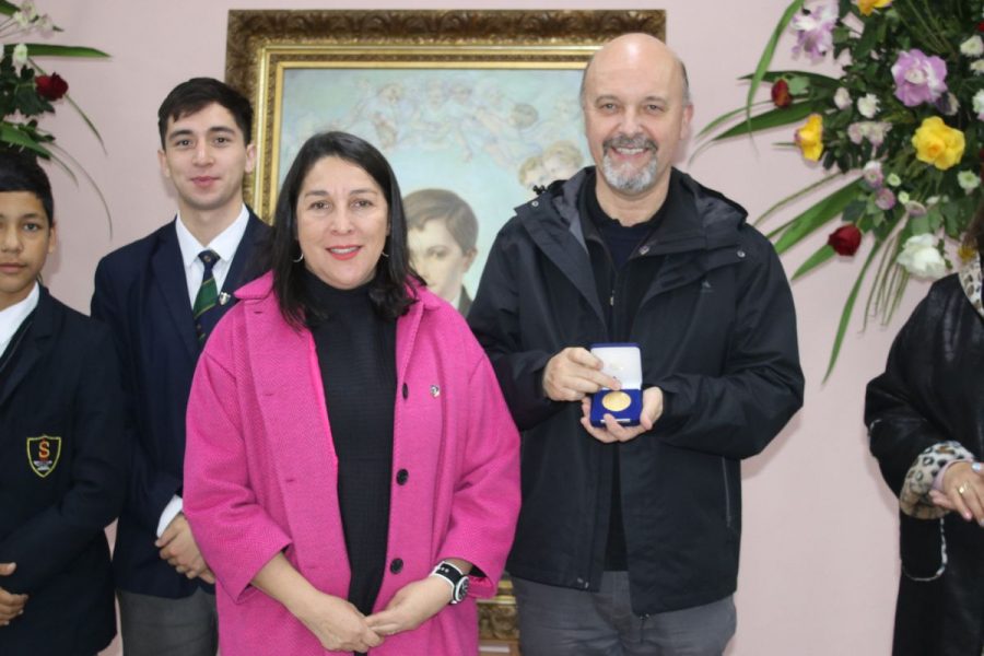 Vicario del Rector Mayor bendijo salón en Salesianos Concepción