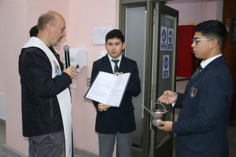 Vicario del Rector Mayor bendijo salón en Salesianos Concepción