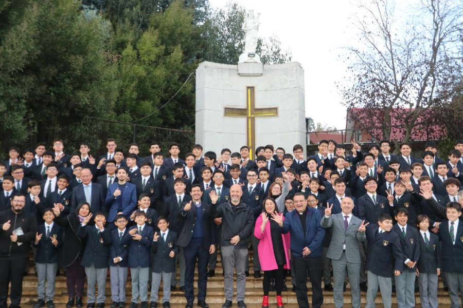 Vicario del Rector Mayor bendijo salón en Salesianos Concepción