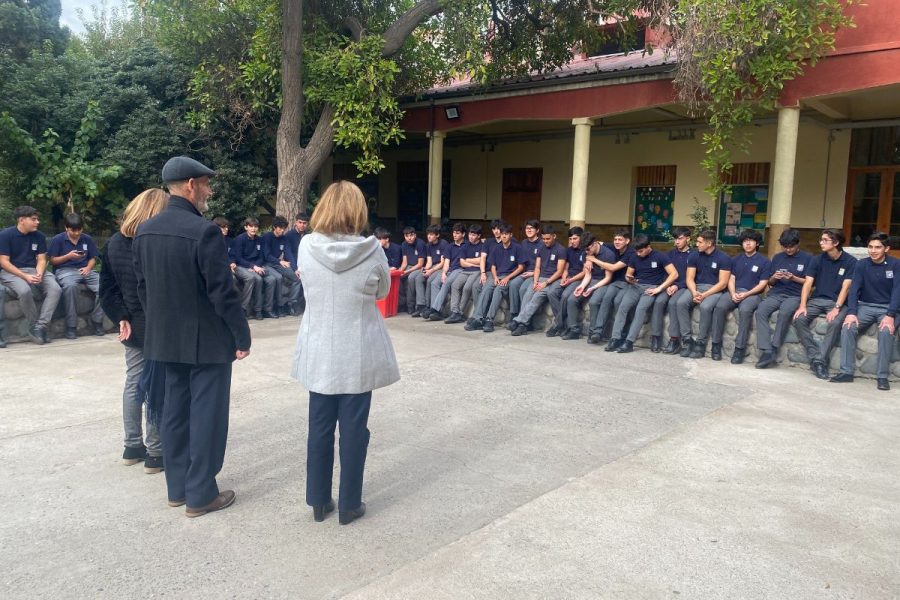 LAB participó en desfile aniversario de La Cisterna