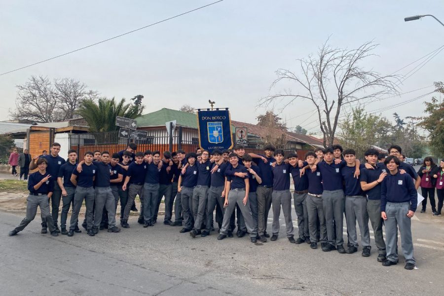 LAB participó en desfile aniversario de La Cisterna