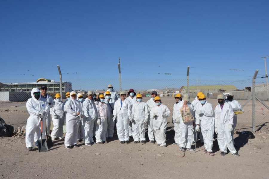 Salesianos Calama: Brigada Ambiental y apoderados realizaron gran operativo de limpieza