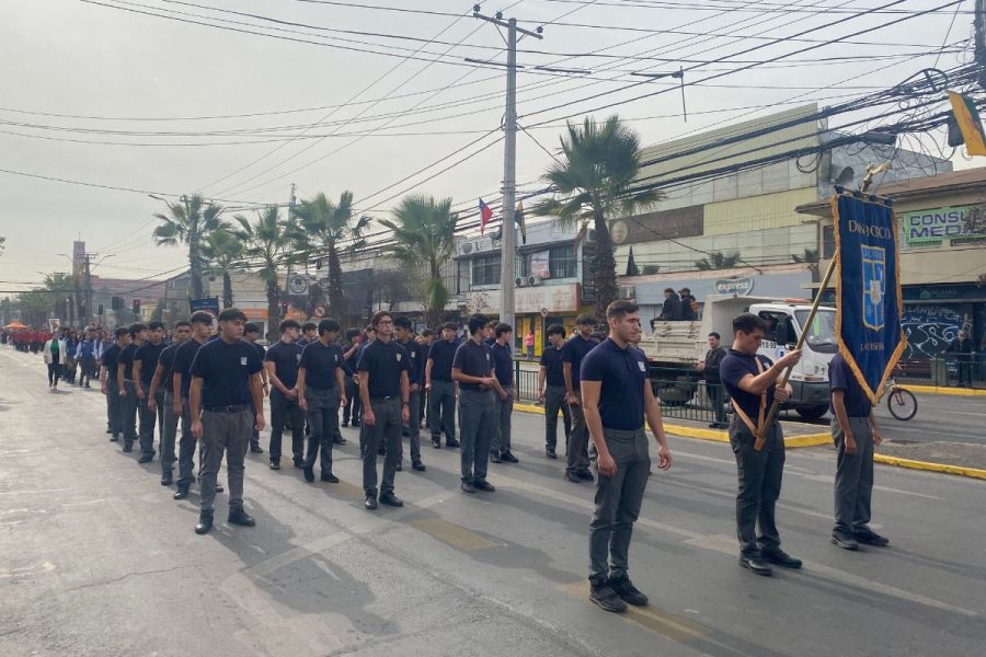 LAB participó en desfile aniversario de La Cisterna