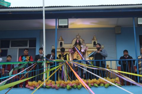 Salesianos Iquique conmemora a la Virgen del Carmen