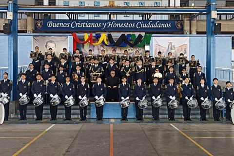 Salesianos Antofagasta celebró 21 años con desfile cívico escolar