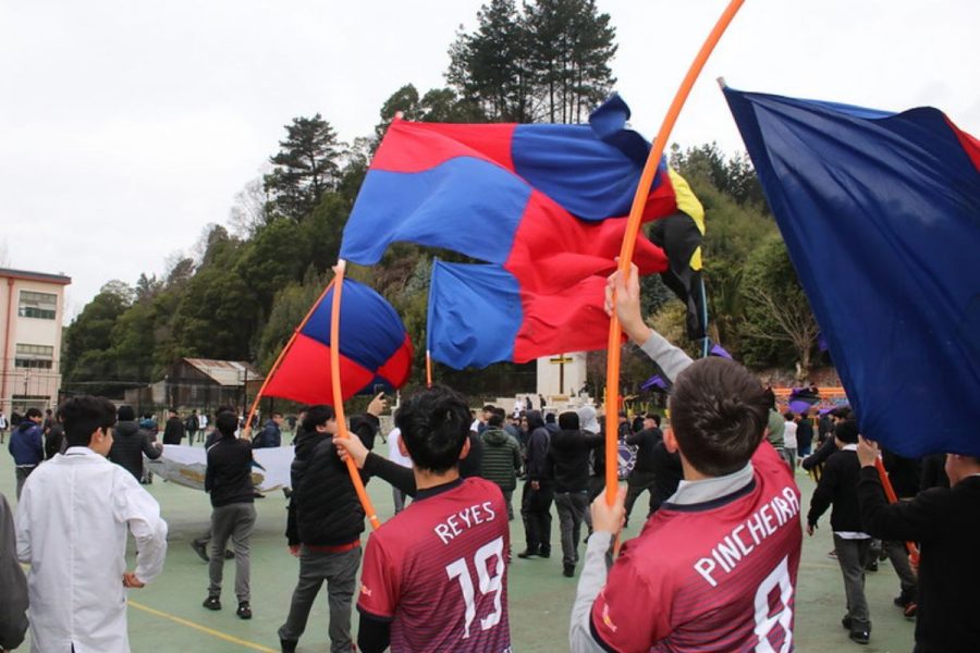Banderazo Salesiano en Concepción: valores, compañerismo e identidad