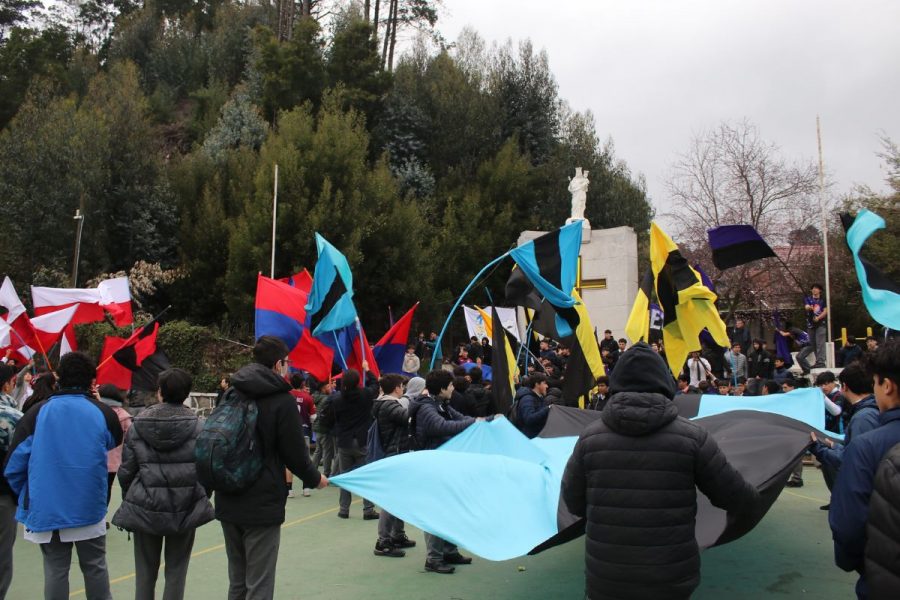 Banderazo Salesiano en Concepción: valores, compañerismo e identidad