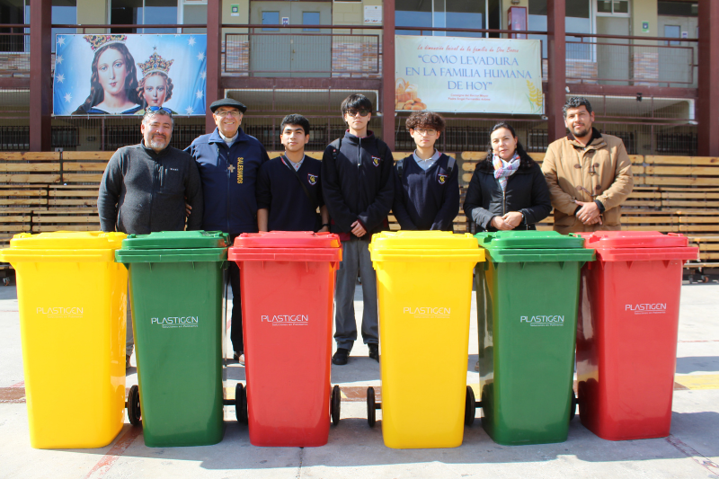 Nuevo Punto Limpio en colegio Salesianos Copiapó