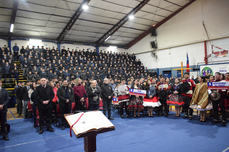 Primer Campeonato Nacional Salesiano de Cueca en Salesianos Talca
