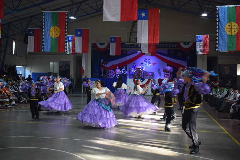 Liceo Camilo Ortuzar Montt celebró Fiestas Patrias