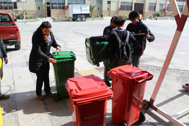 Nuevo Punto Limpio en colegio Salesianos Copiapó