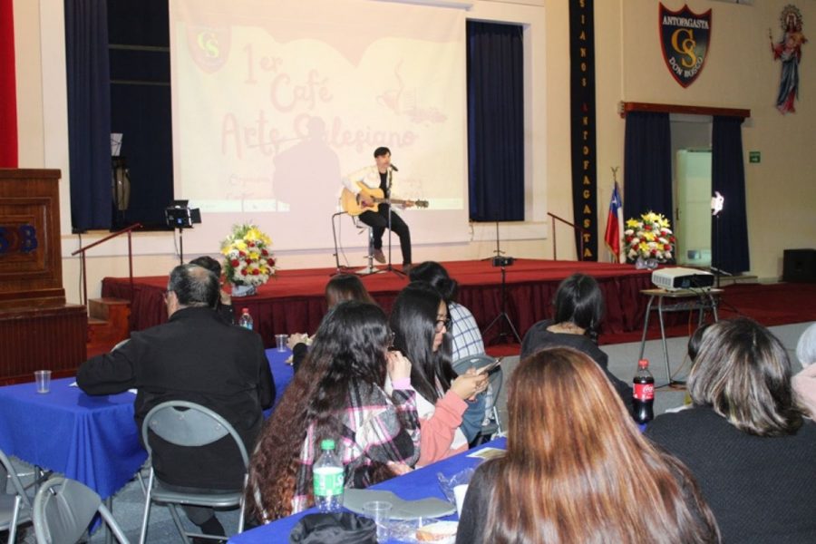 Primer Café Arte Salesiano en Colegio Don Bosco Antofagasta