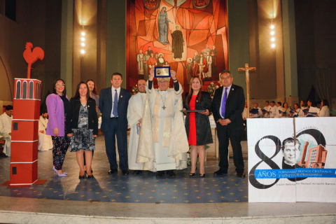 Te Deum 80 años de vida del Liceo Manuel Arriarán Barros