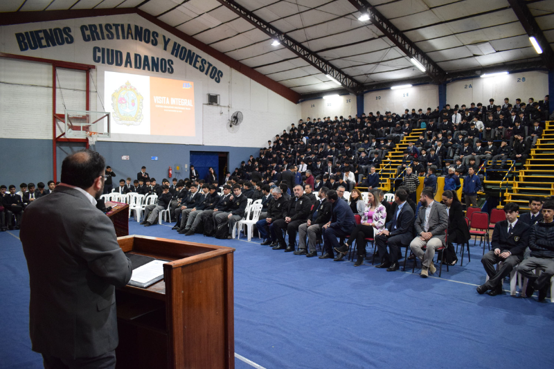 Representantes de áreas a nivel central realizaron visita integral a Salesianos Talca