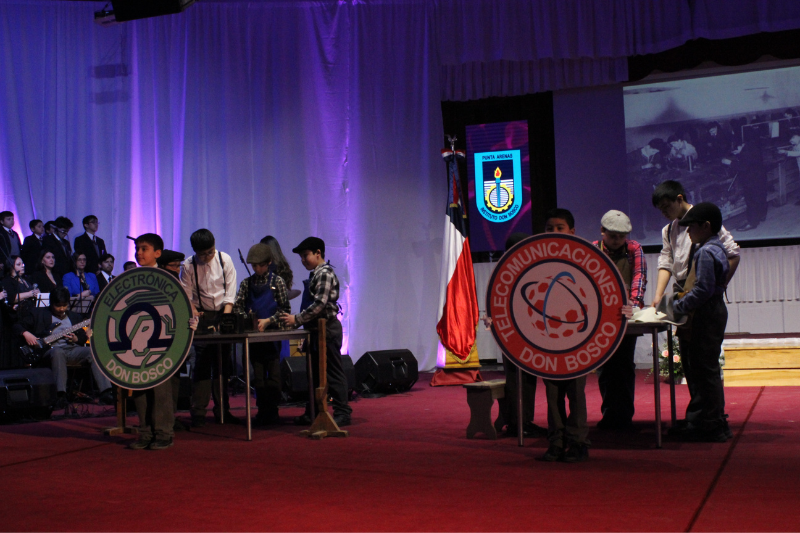 Velada aniversario 110 años Instituto Don Bosco Punta Arenas