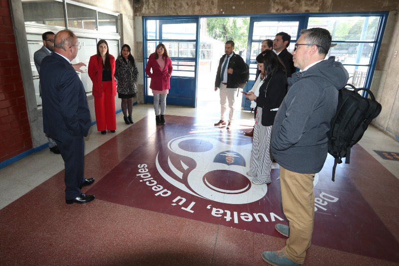 Representantes áreas nivel central realizan visita integral a Salesianos Concepción