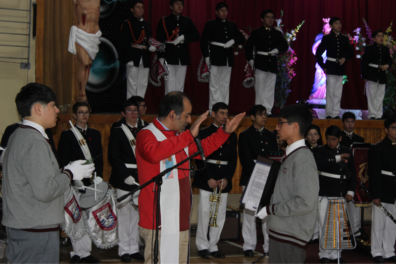 Salesianos Concepción e IDB Punta Arenas conmemoran a Santa Cecilia