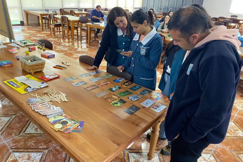 Capacitaciones docentes en Liceo Manuel Arriarán Barros